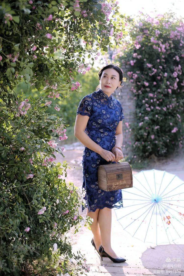 人像摄影蔷薇丽人