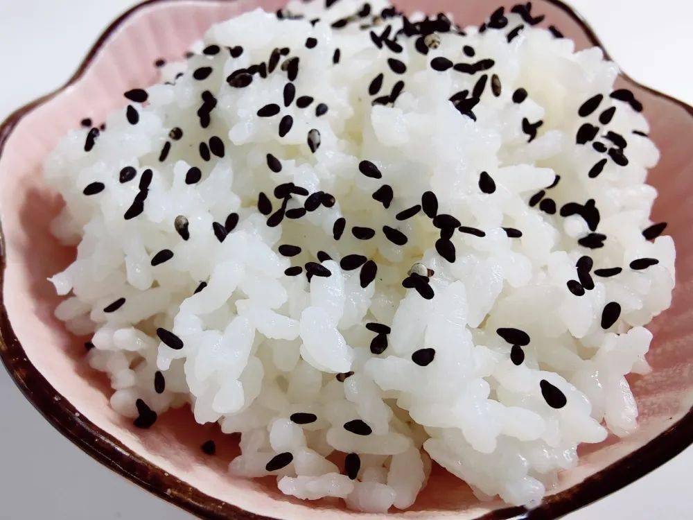 黑芝麻大米饭图片