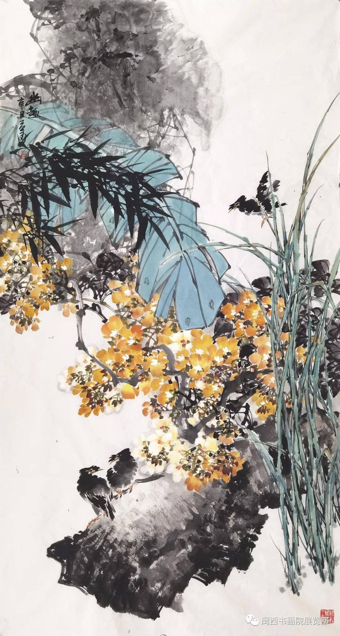 清新唯美花鸟情怀