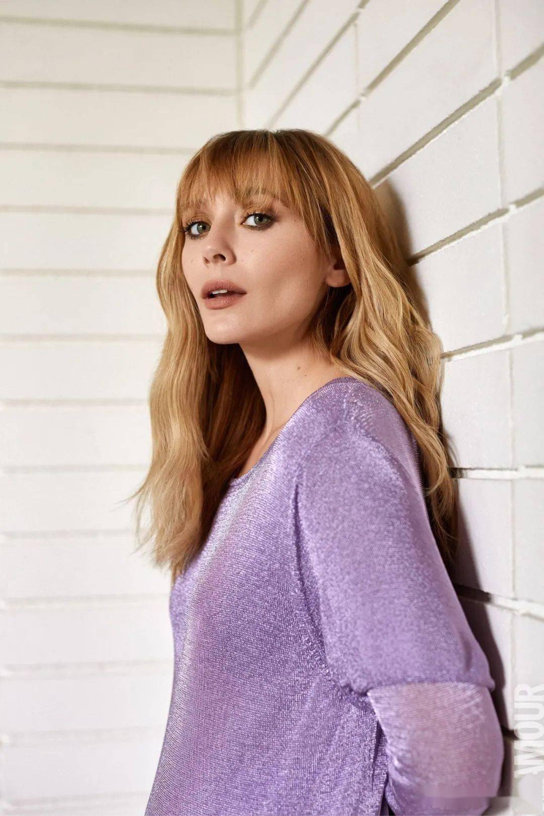 绯红女巫伊丽莎白奥尔森宣传新片开启全球刷封面模式