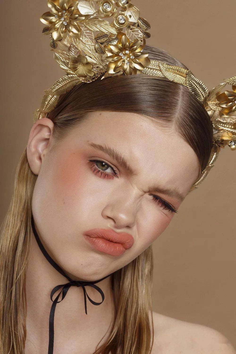 大师视觉极致夸张的时尚妆面摄影inesgarciabaltar