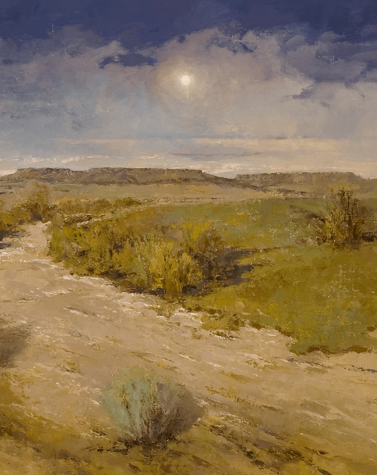 壮阔的高清风景画,放大看笔触更迷人_大卫·格里芬_德克萨斯州_作品