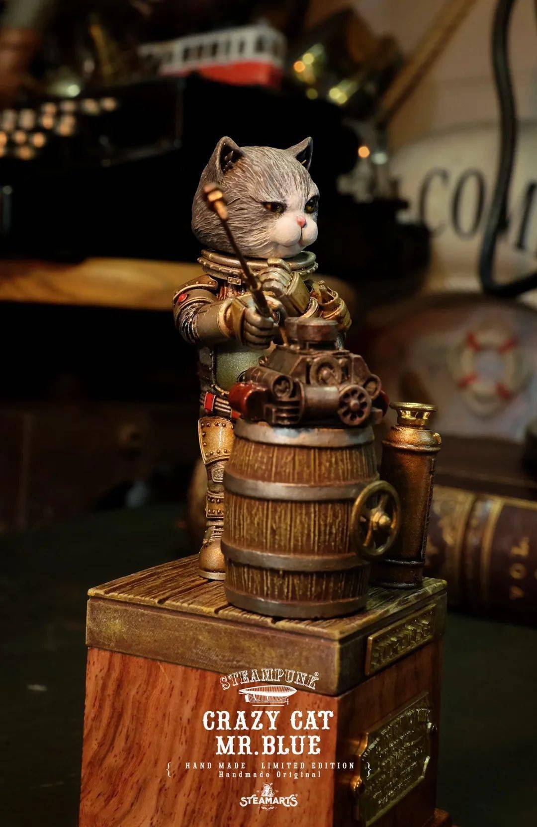 新品预定蒸汽工厂steamarts145cm高机械师1号mrblue