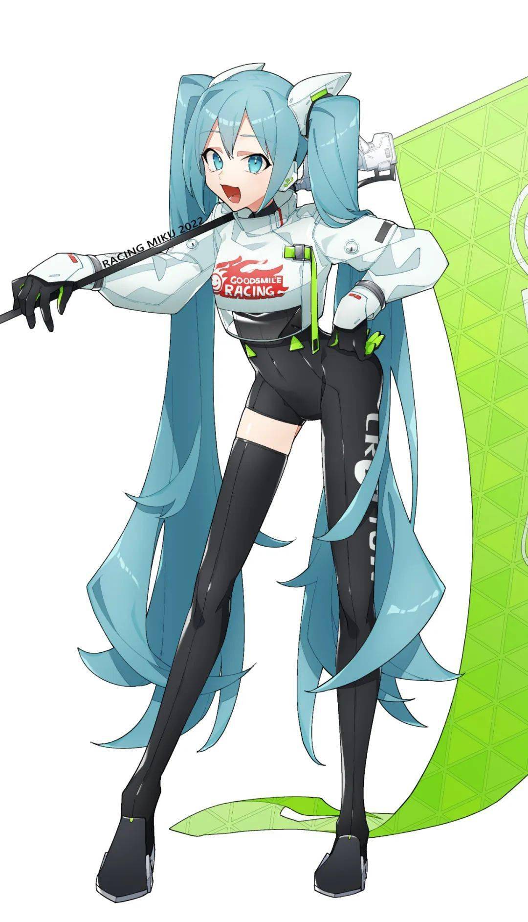 美图我去初音未来赛车服