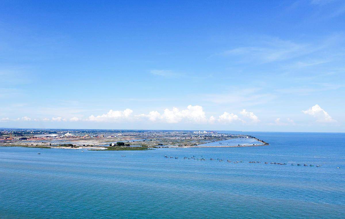 西村港跨海大橋一通這條10公里長與海零距離的海景路肯定要火