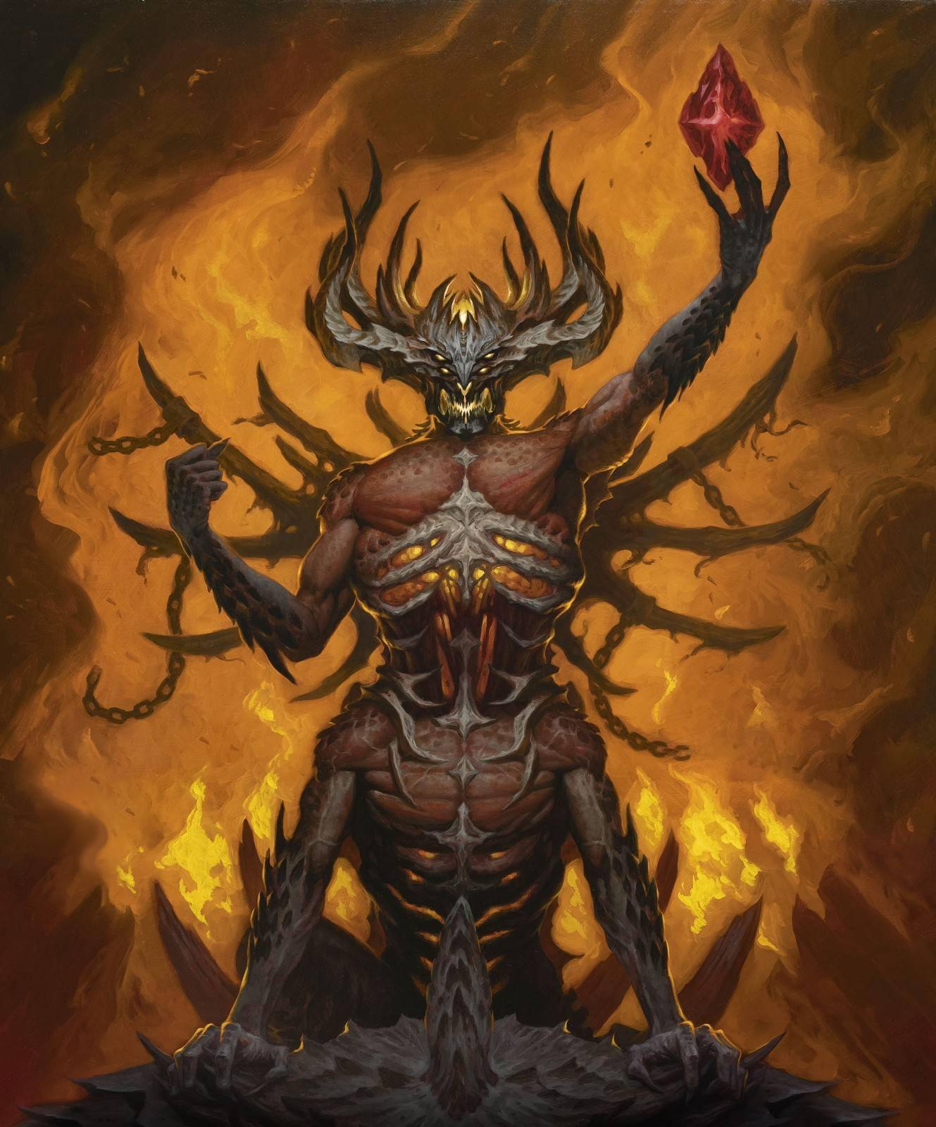 虽然阿兹莫丹和彼列等强大的邪恶生物占据了这个国度大部分的区块,但