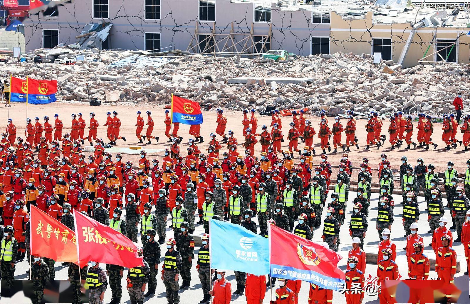 应急使命2022高原高寒地区抗震救灾实战化演习在甘肃举行