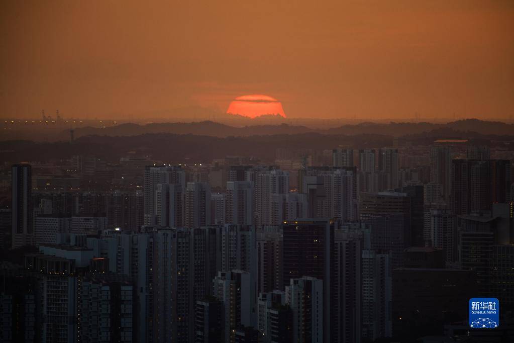 新加坡：欣赏日落「图」