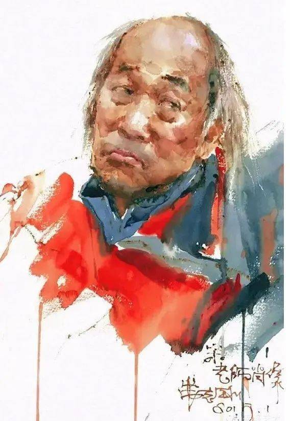朱志刚水彩作品欣赏 飘逸空灵_油画_艺术委员会_美术家协会