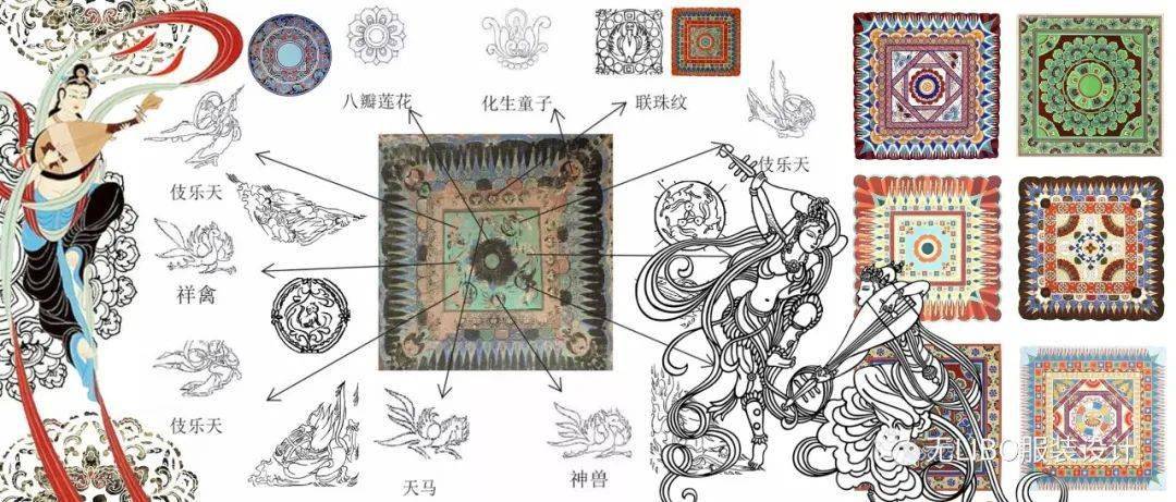 敦煌天花板的艺术藻井匠人之心井上添花