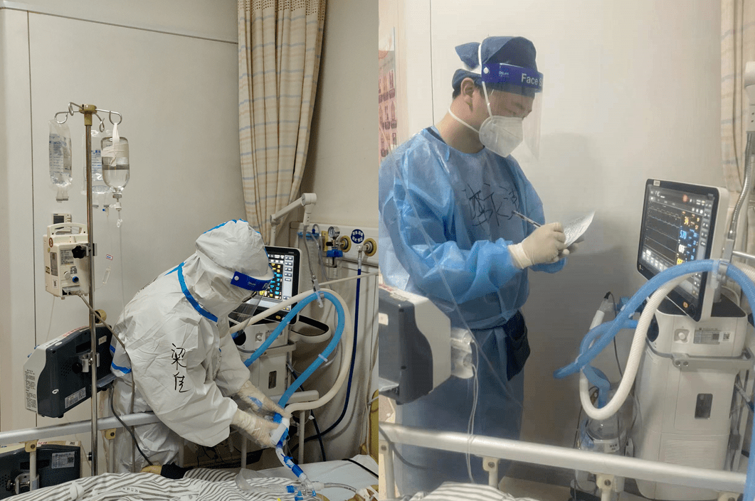 同心抗疫护小家疫往无前显担当吉大一院急诊icu护理平台抗疫记实