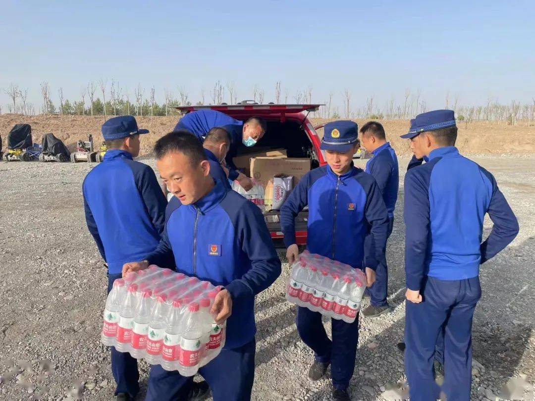 定西市消防救援支队高标准完成"应急使命·2022"演习战勤保障工作_全