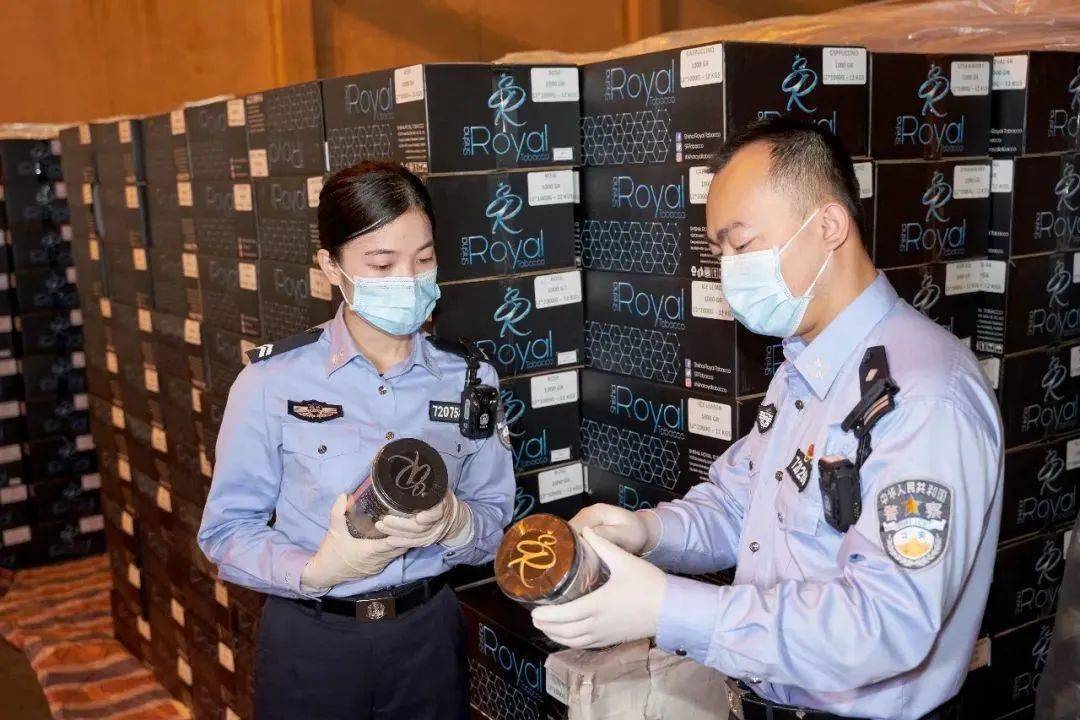 案值586万元！钦州海关缉私分局成功打掉一个水烟果燃走私团伙
