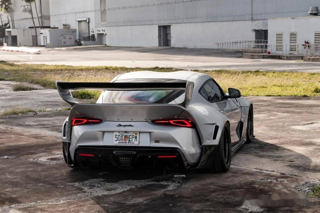 rocket bunny火箭兔为丰田gr supra开发新套件,宽体姿态精致帅气 | 酷