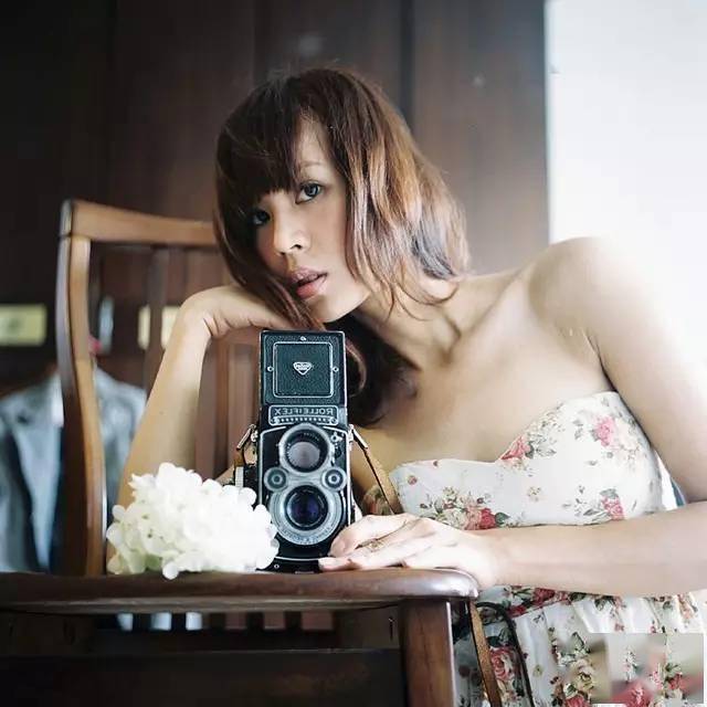 充满创意的自拍照