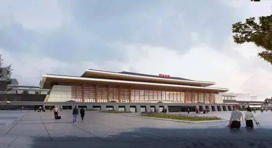 聊城新增三大高铁站阳谷东站设计图