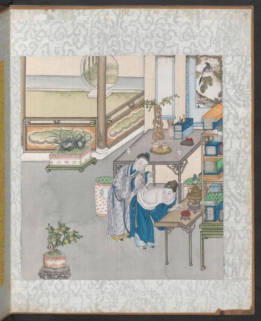 清代绘本《聊斋全图》中