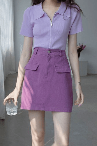 服装搭配代表夏日浪漫的紫色难穿今夏这样搭配高级感满满