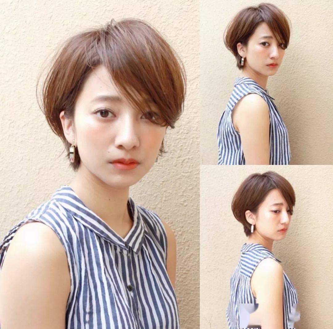 女性的空气感短发