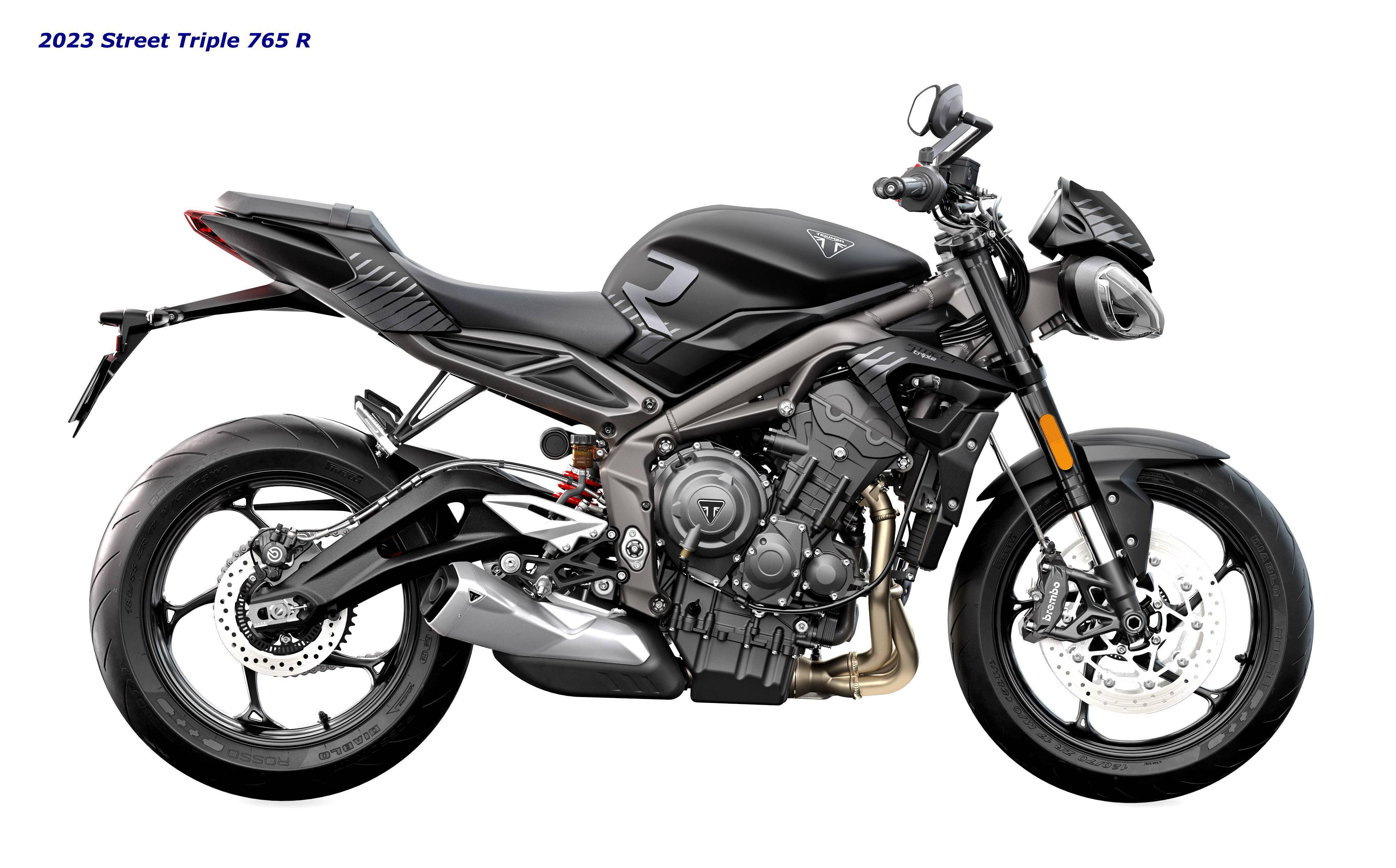 triumph凯旋摩托发布六个2023新图案车型