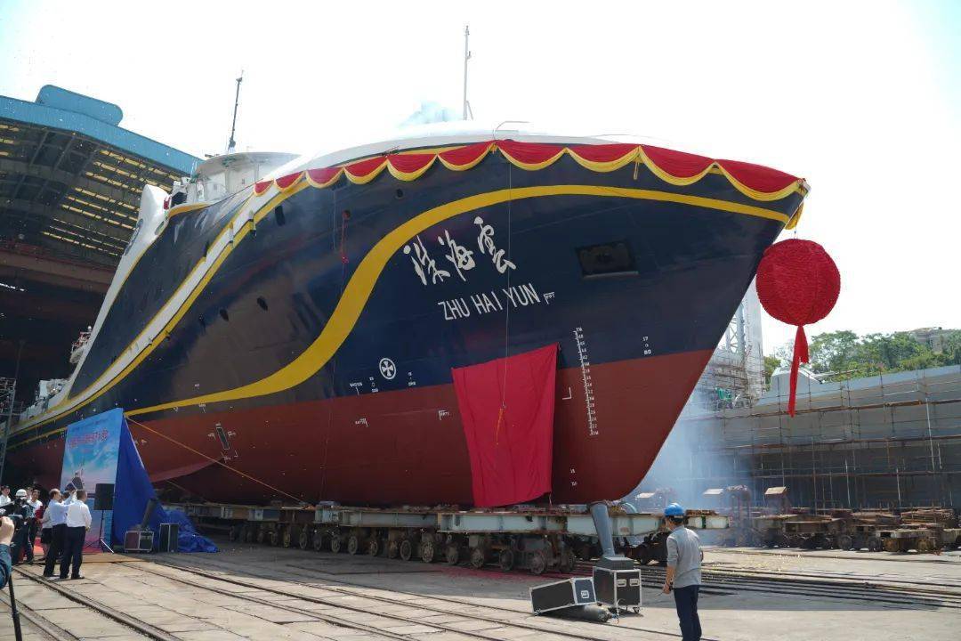 全国首艘,以珠海命名!登上新闻联播!_海洋_系统_母船