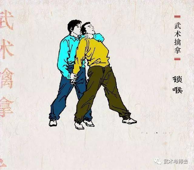 简单实用擒拿术:拿头颈,拿腰,拿肩_控制_对手_方法