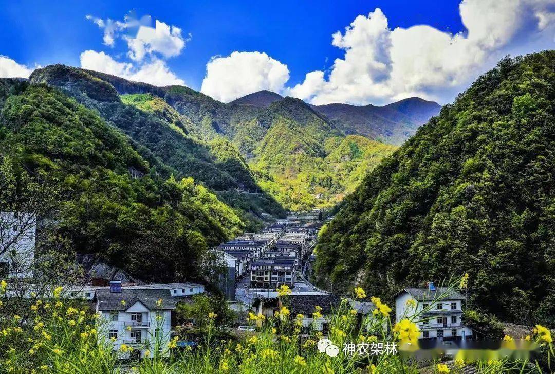 木鱼镇是神农架重要游客集散地.