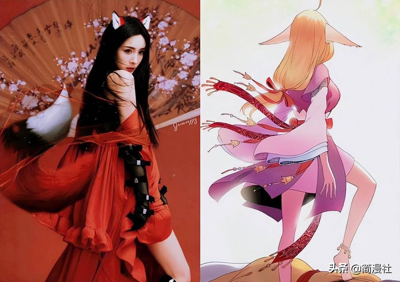 杨幂刘诗诗angelababy85后大花齐聚狐妖小红娘好大的排面