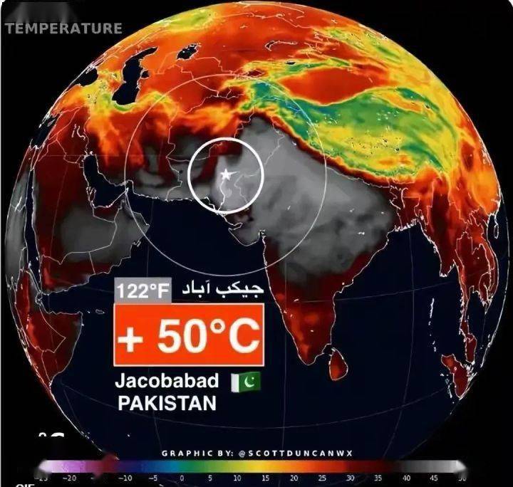 西伯利亚气温都30℃了，印度更是高达50℃，为何我国风景这边独好