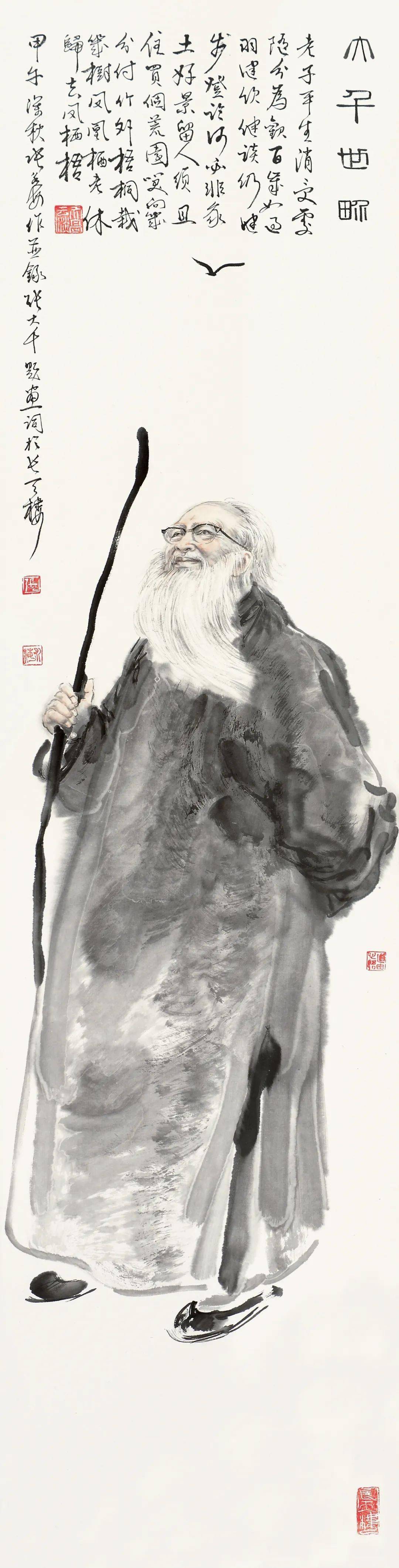 他的笔墨拥有一种内在的精神气质张永海作品欣赏