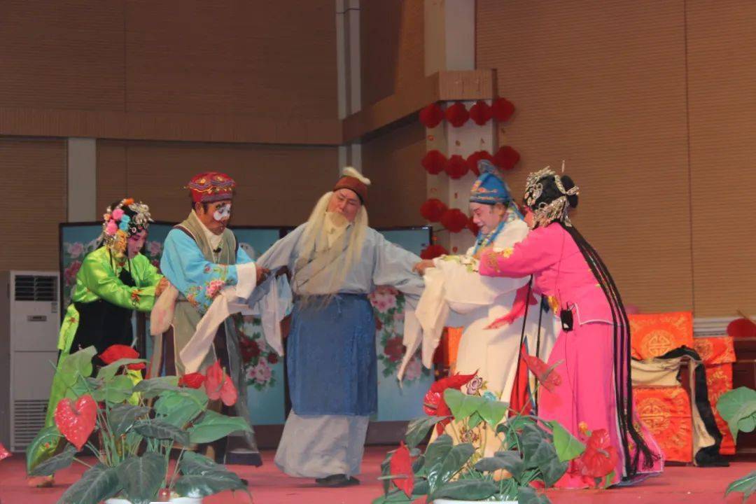 柳琴戏《墙头记》一年一村一场戏豫剧《打銮驾》庄户剧团戏曲演出庄户