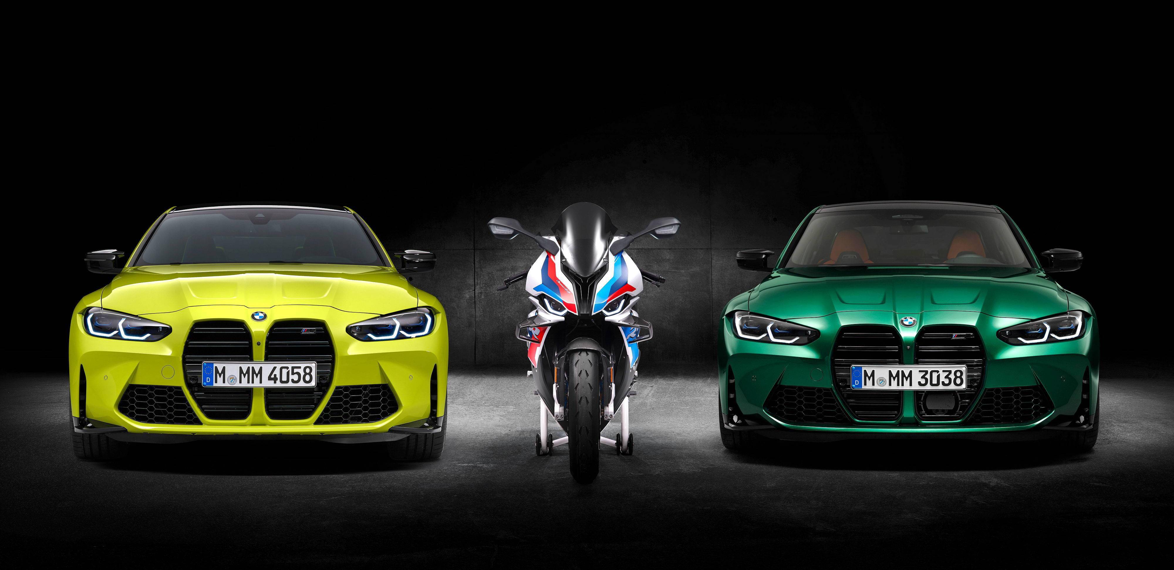 宝马m五十周年纪念版m1000rr超级跑车