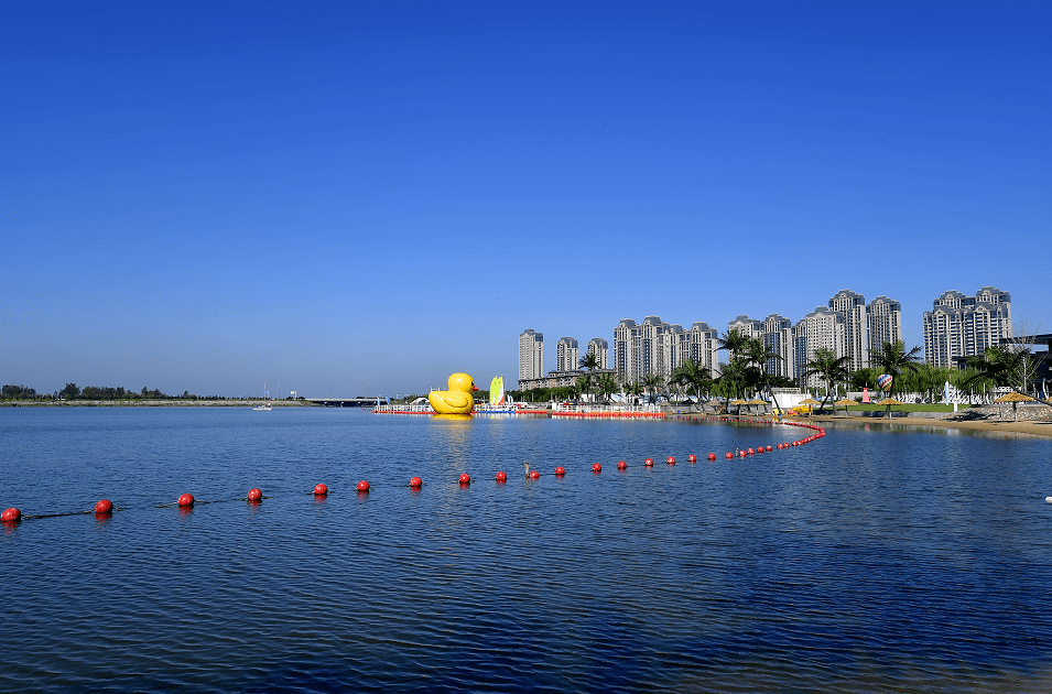 曹妃甸:初夏新城,碧水晴空_海风_唐山市_青云