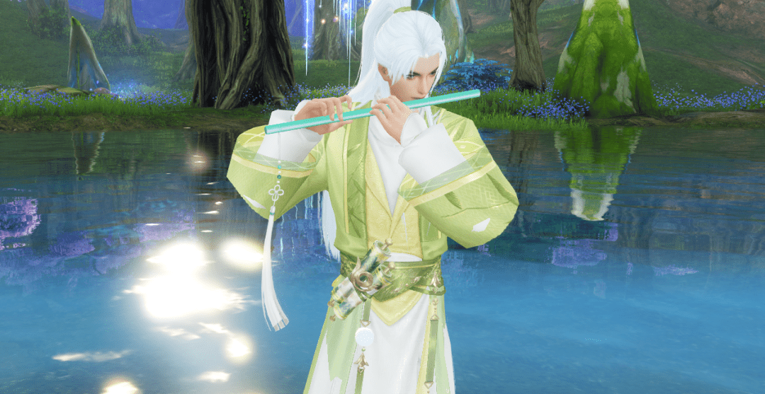 新绿与鹅黄碰撞出极致的清爽感大荒夏日当明媚如此