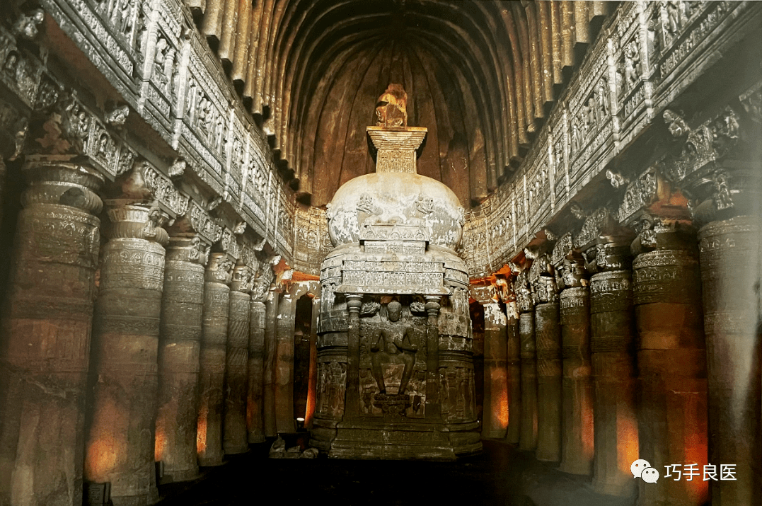 世界文化遗产印度阿旃陀石窟