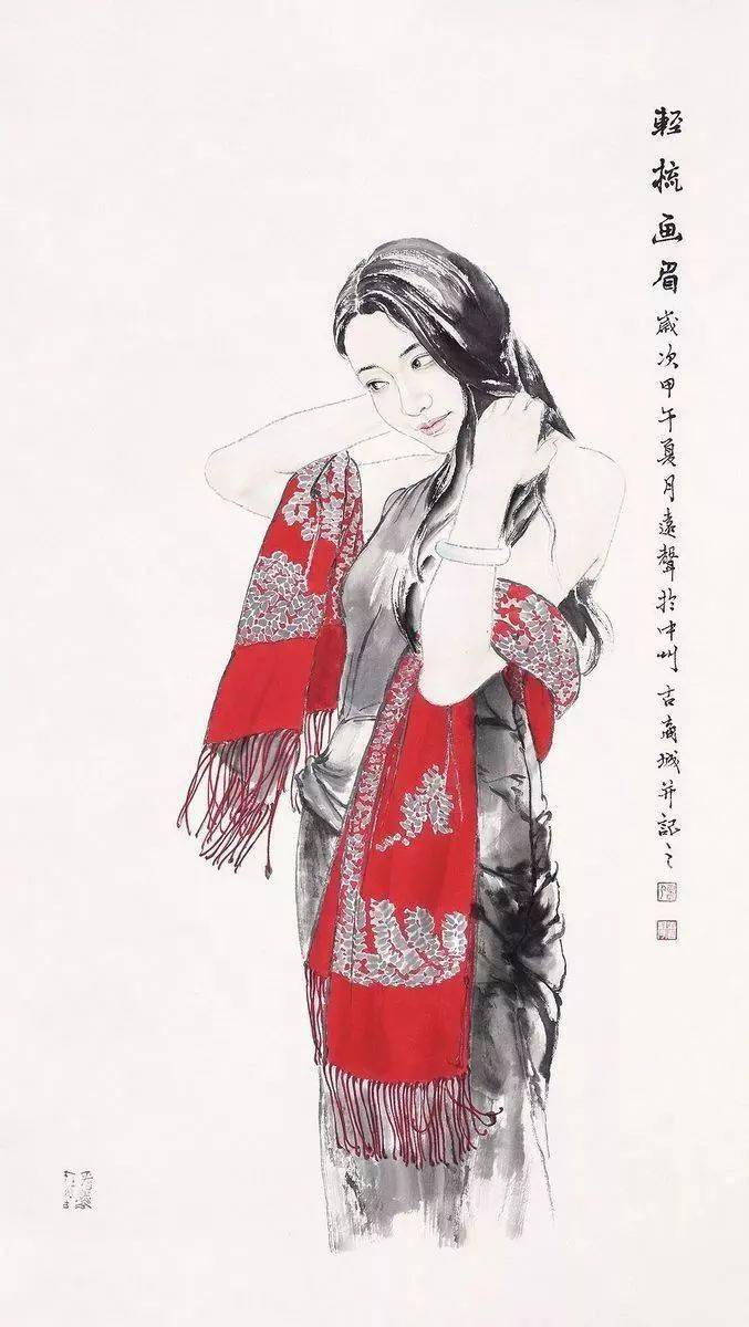 少女的灵魂画师王远声笔下的人物美到极致