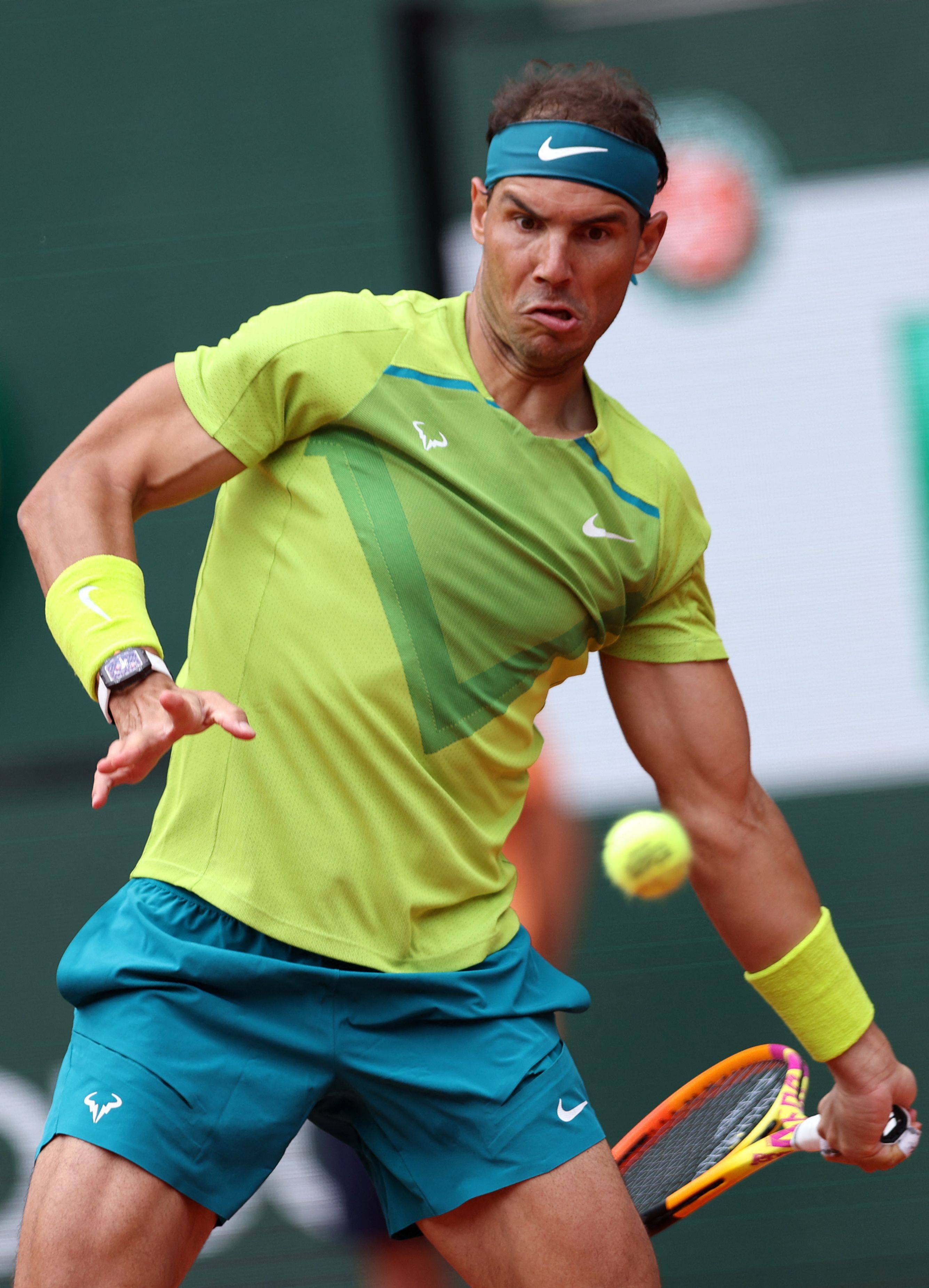 网球法网纳达尔晋级