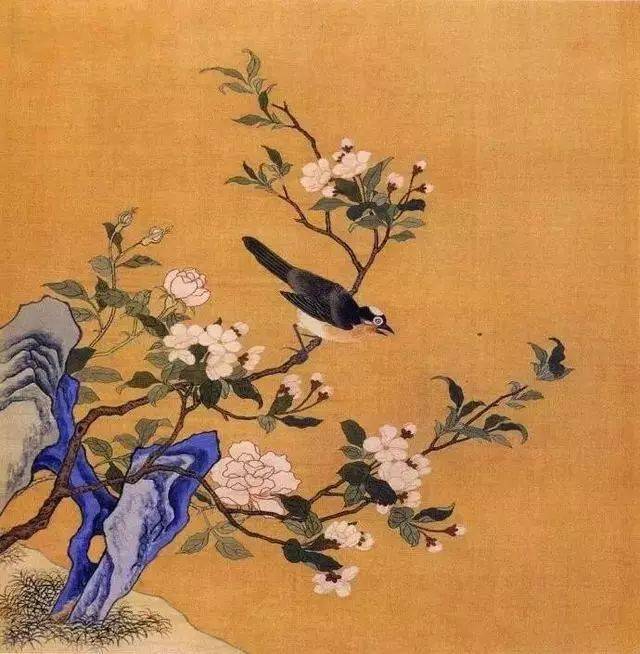 赵佶即宋徽宗芙蓉锦鸡图