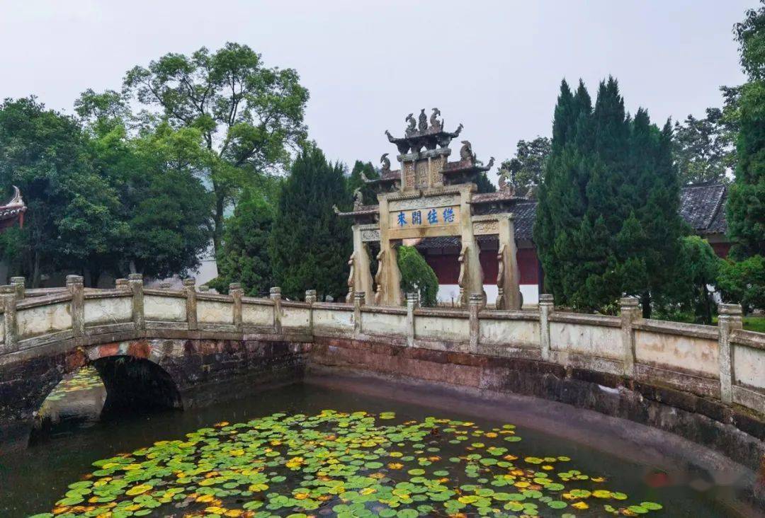 铅山采风哲辩圣地鹅湖书院