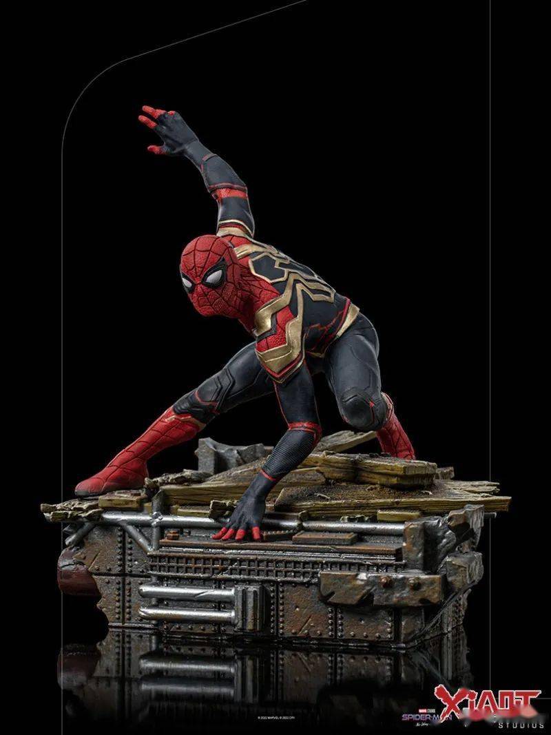 ironstudios蜘蛛侠英雄无归蜘蛛侠彼得帕克110比例全身雕像