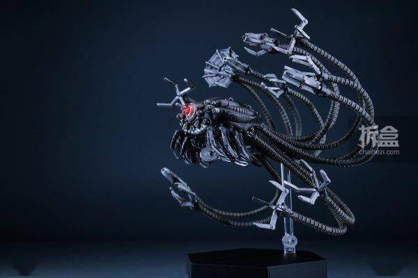 pctoys机械章鱼可发光黑客帝国112可动手办模型摆件