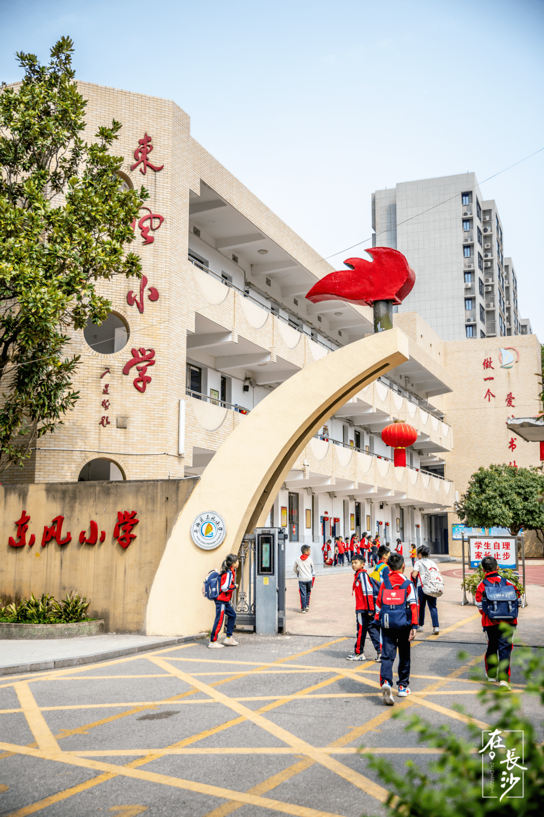 芙蓉区东风小学图片