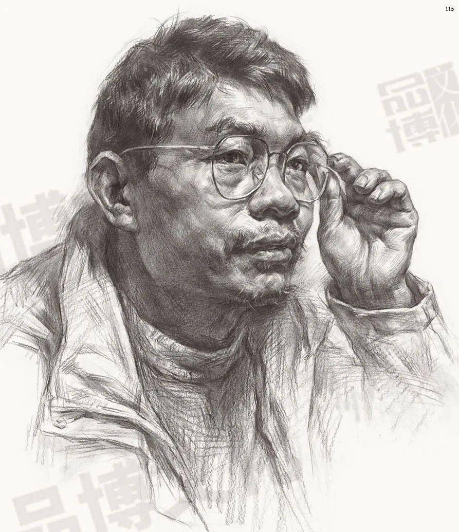 亮剑2素描头像头带手综合训练吴静静市面仅此一本头带手考试原尺寸