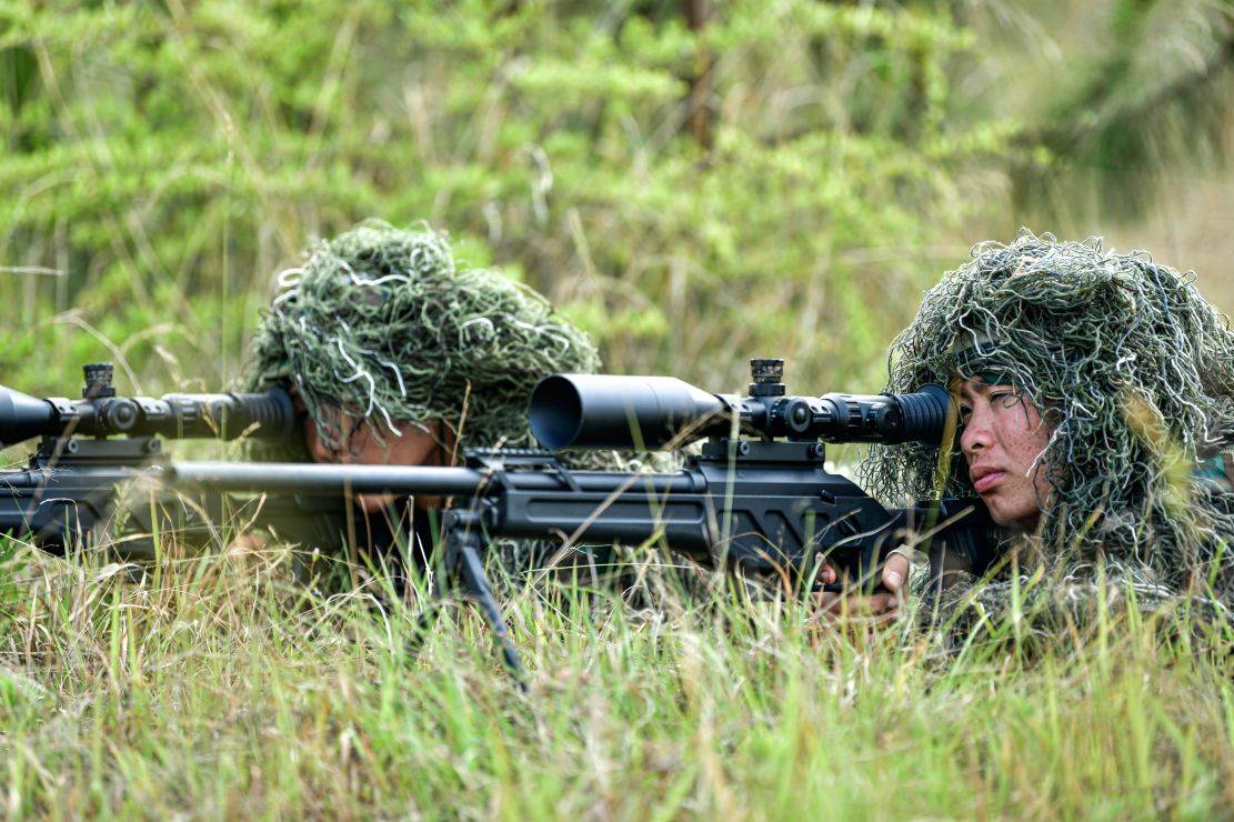 山地丛林狙击手的训练日常