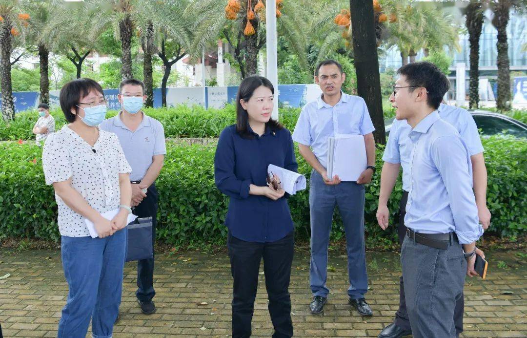 潘国华到海棠区调研重点项目建设推进情况