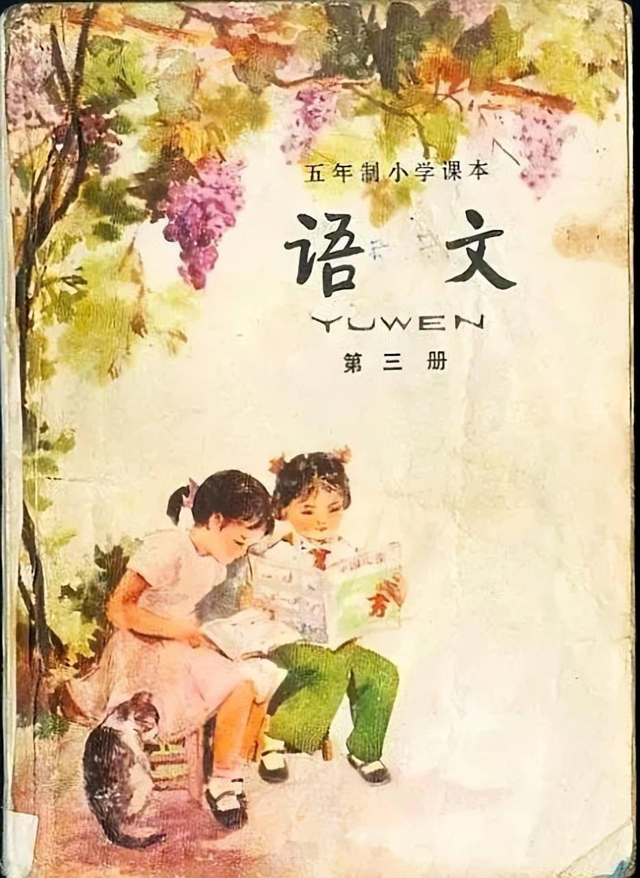童趣每个孩子的脸上小学语文课本的卡通封面寥寥数笔勾勒出诗意的画卷