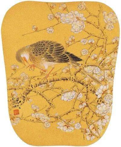 欣赏张贤明工笔花鸟画74图高古典雅又具现代审美追求