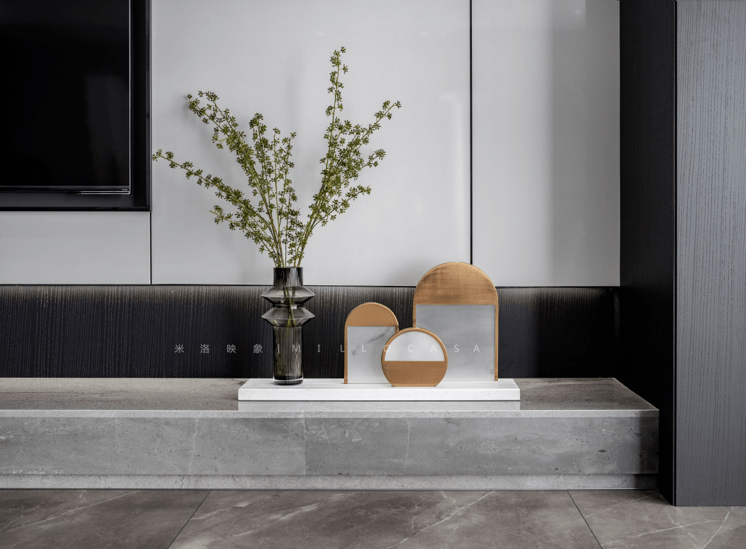 三种常用石材地台设计及精美案例欣赏_电视柜_客厅_时尚