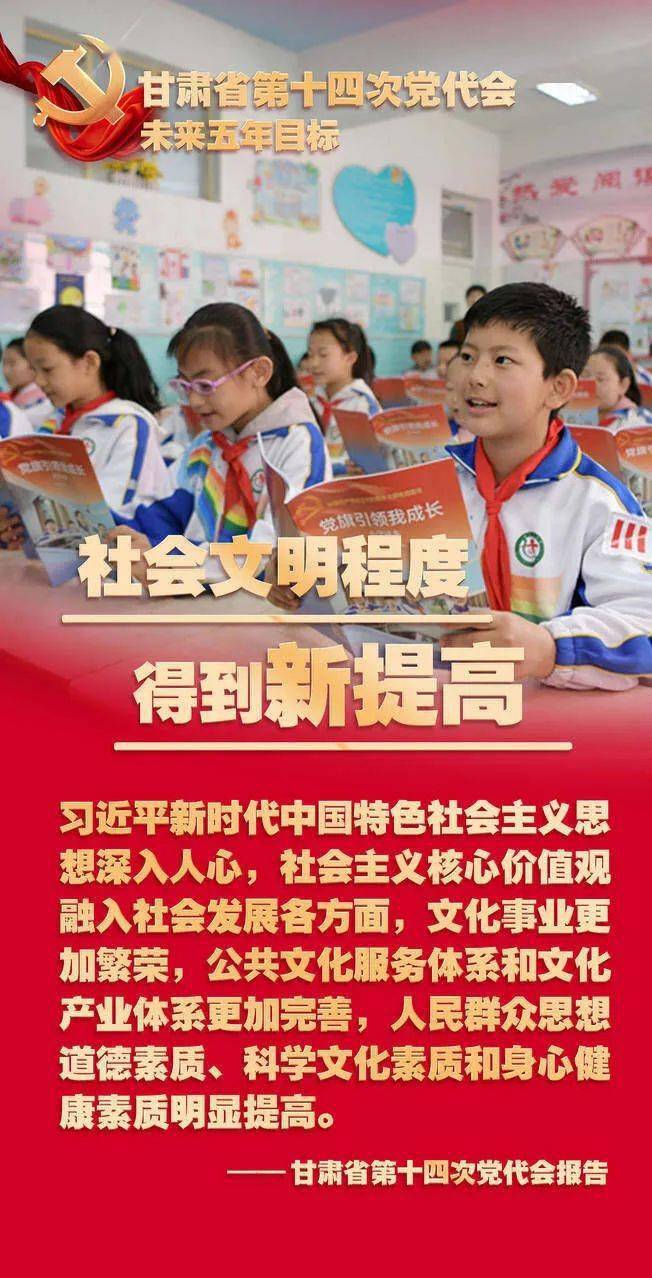 微海报丨锚定新目标 绘就新蓝图_赵梓亦_张书_甘肃