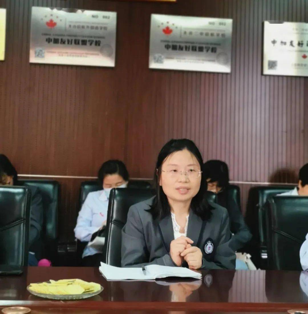 晋中市太谷区启航学校召开全校教科研会议_学科_张玉萍_教研